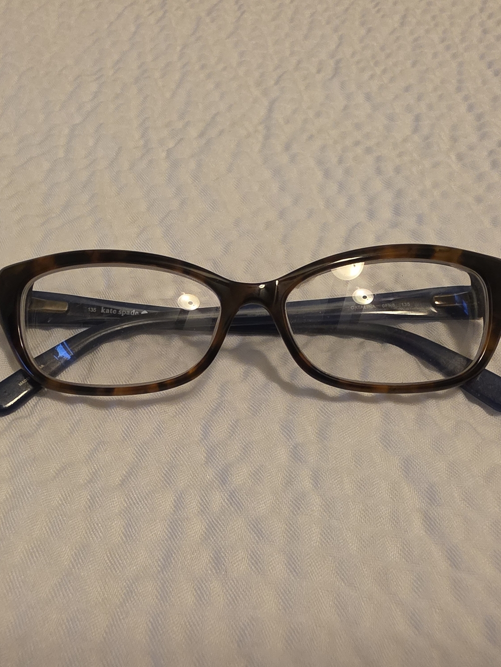 Kate Spade Women's Tortoiseshell Reading Glasses - Brown